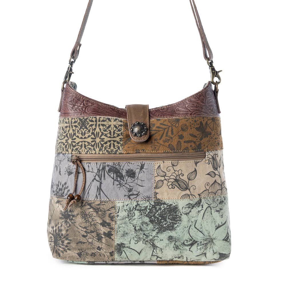 Sageweave Vintage Shoulder Bag - Lavender HillsMyra BagS-14815