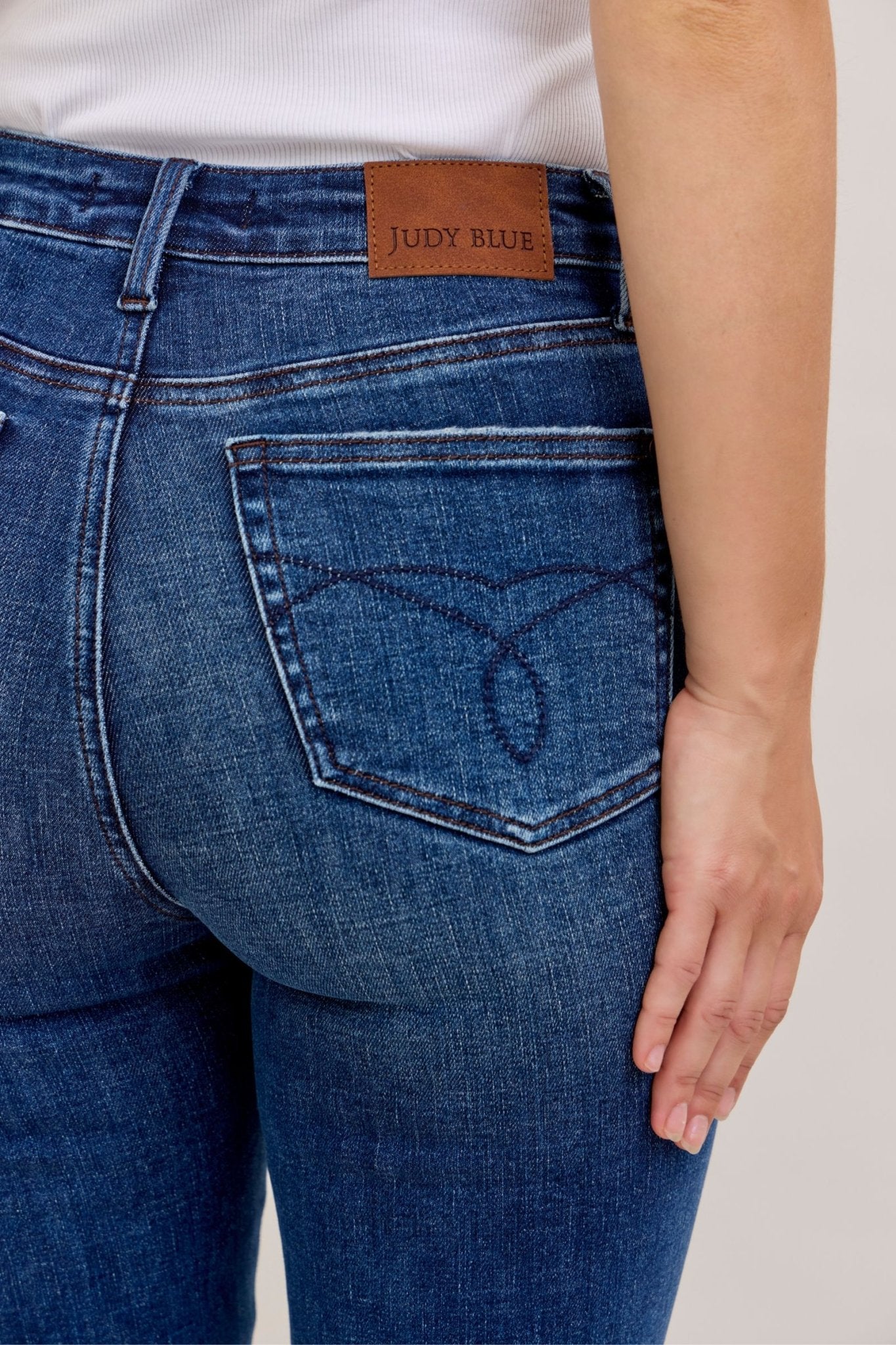 Judy Blue Flawless Fit Tummy Control High Rise Bootcut Jean - Short, Regular, Long Inseam - Lavender HillsJudy Blue88783REG-MD-SHORT-0(24)