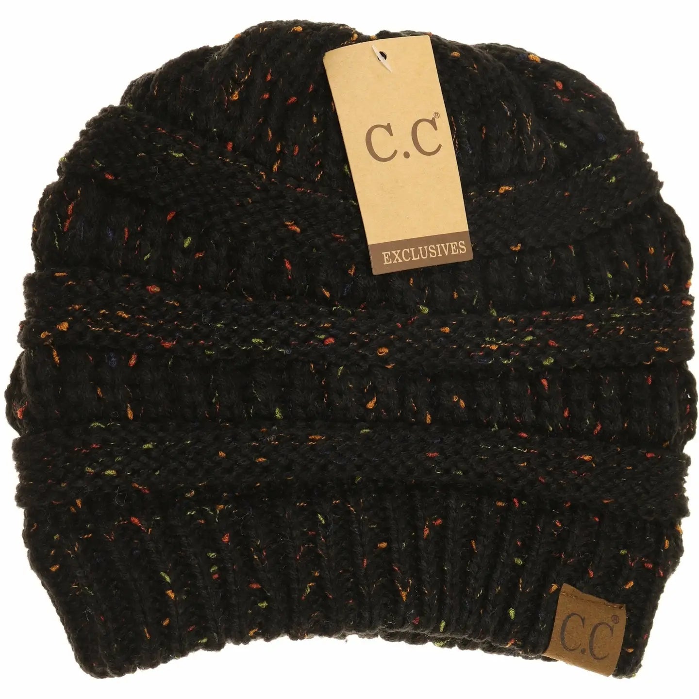 C.C Beanie Flecked Stocking Hat - Lavender Hills BeautyC.C Beanie