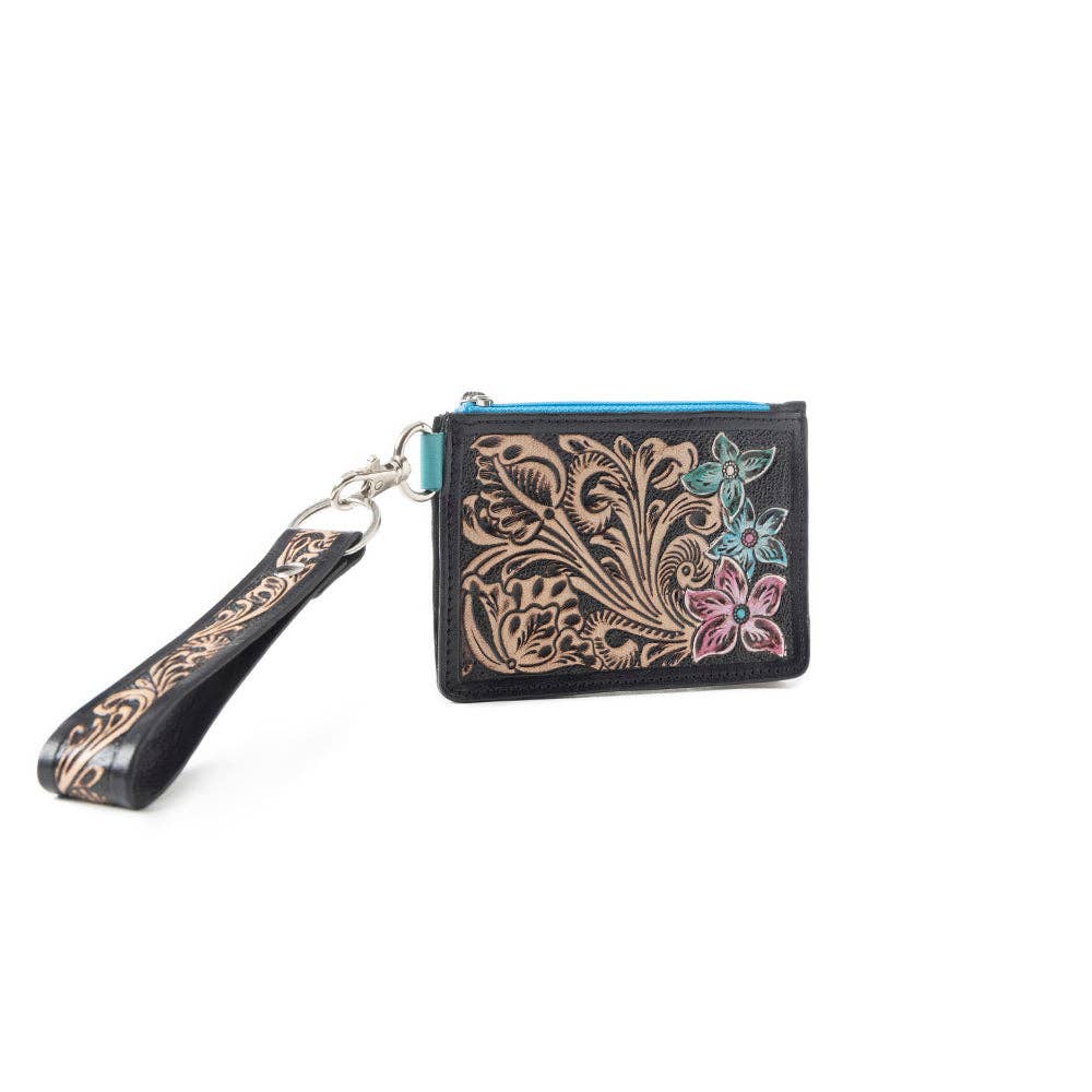 Pride of Prickly Pears Credit Card Holder - Black - Lavender HillsMyra BagS-11867