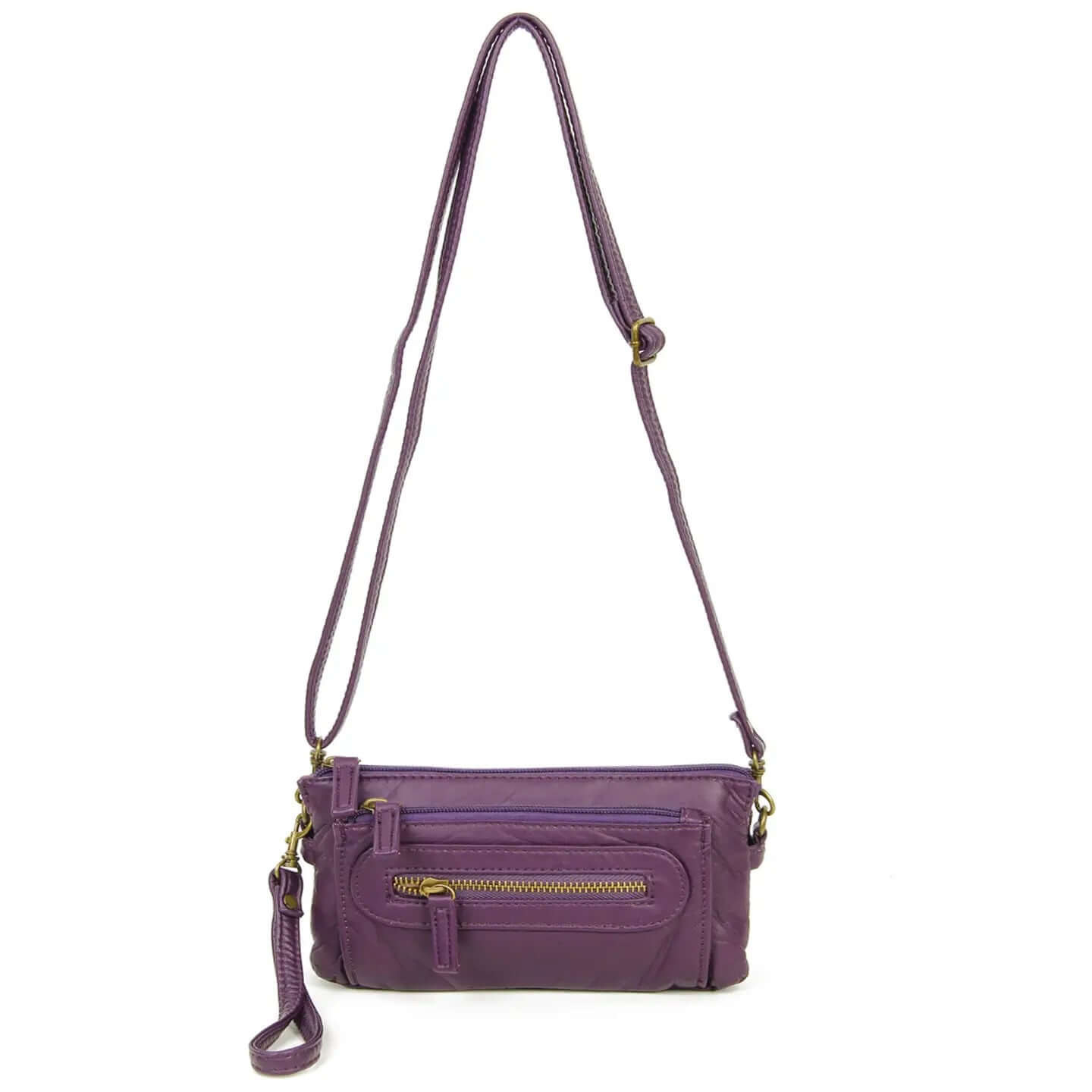 Anita Three Way Crossbody Wristlet Purse Ampere Creations