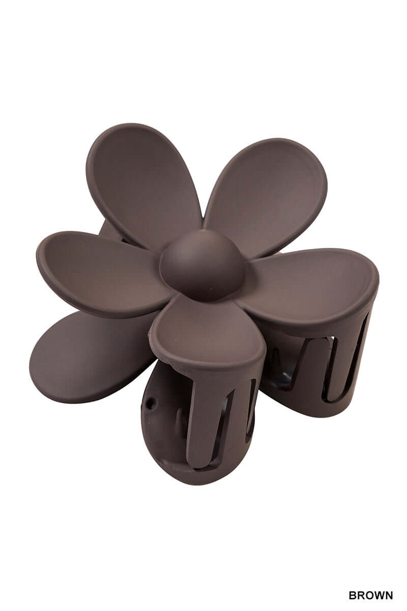 Flower Hair Claw Clip - 3 inch Lavender Hills Beauty