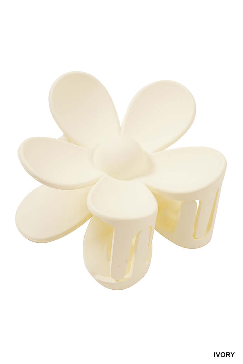 Flower Hair Claw Clip - 3 inch Lavender Hills Beauty