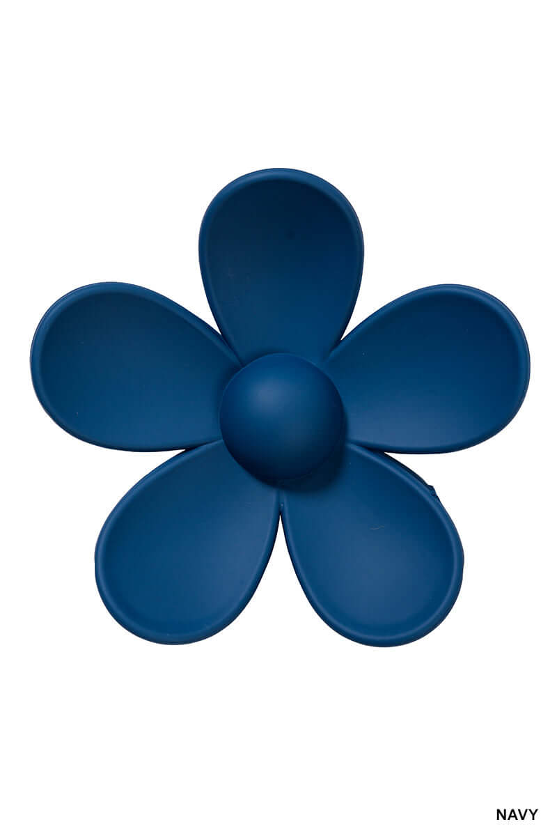 Flower Hair Claw Clip - 3 inch Lavender Hills Beauty