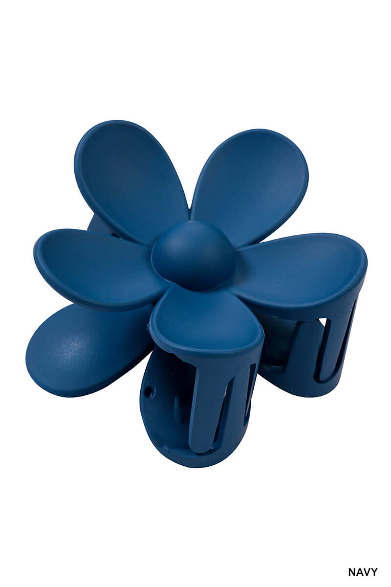 Flower Hair Claw Clip - 3 inch Lavender Hills Beauty