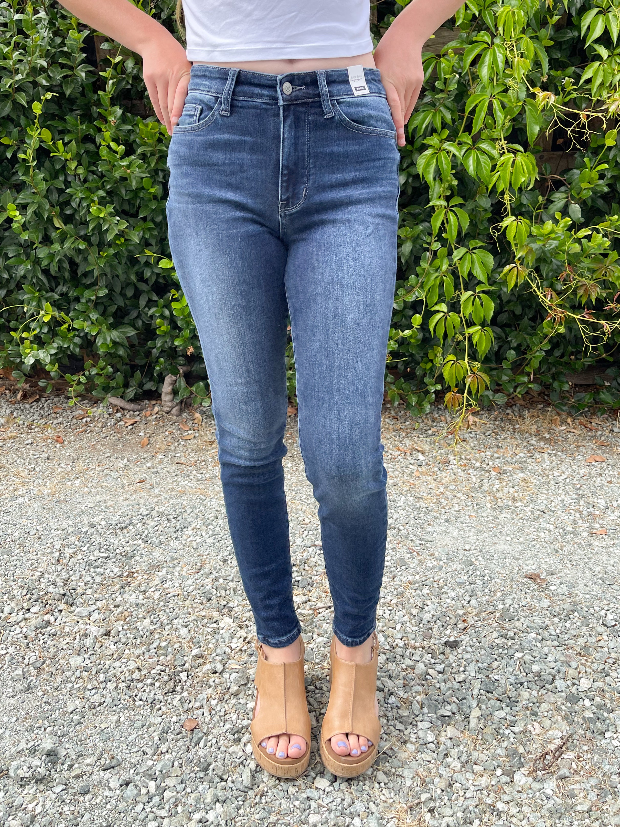 Judy Blue High-Rise Thermal Skinny Jeans