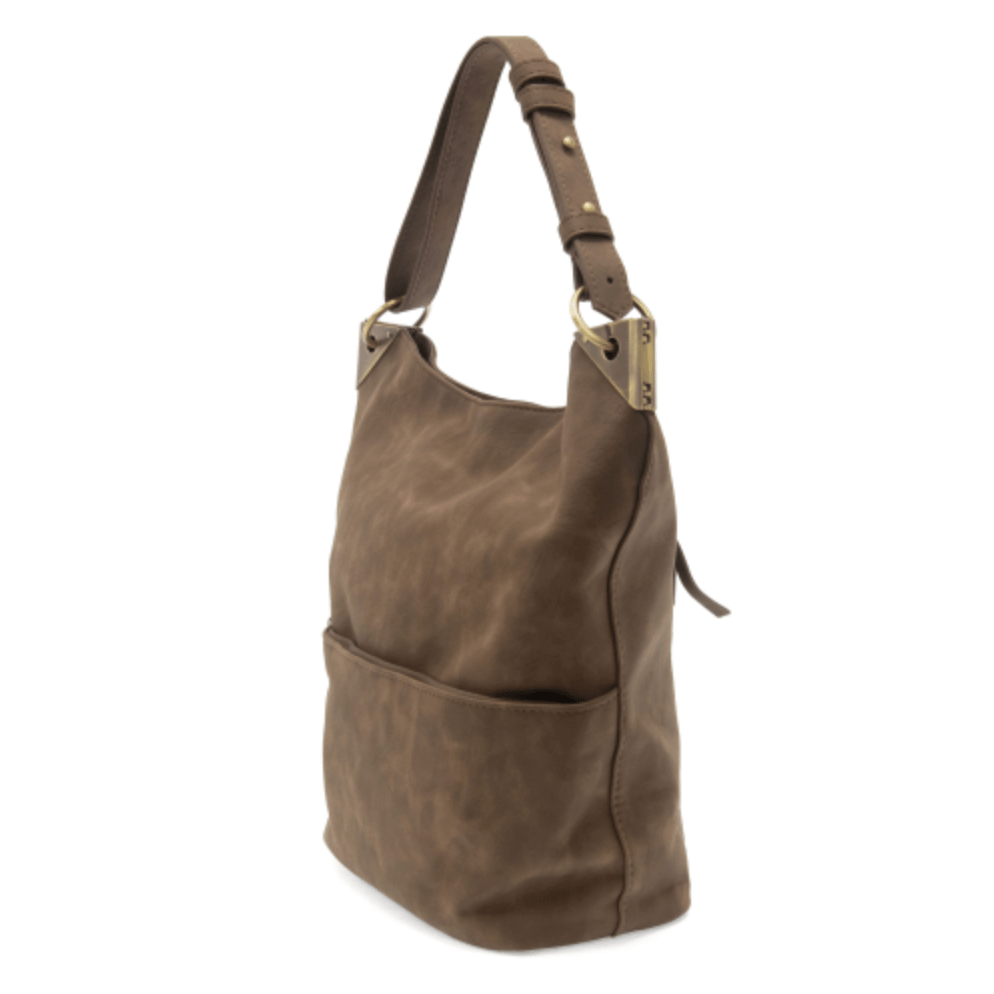Darcy Zip Front Bucket Bag Purse - Lavender Hills BeautyJoy SusanL8183-00