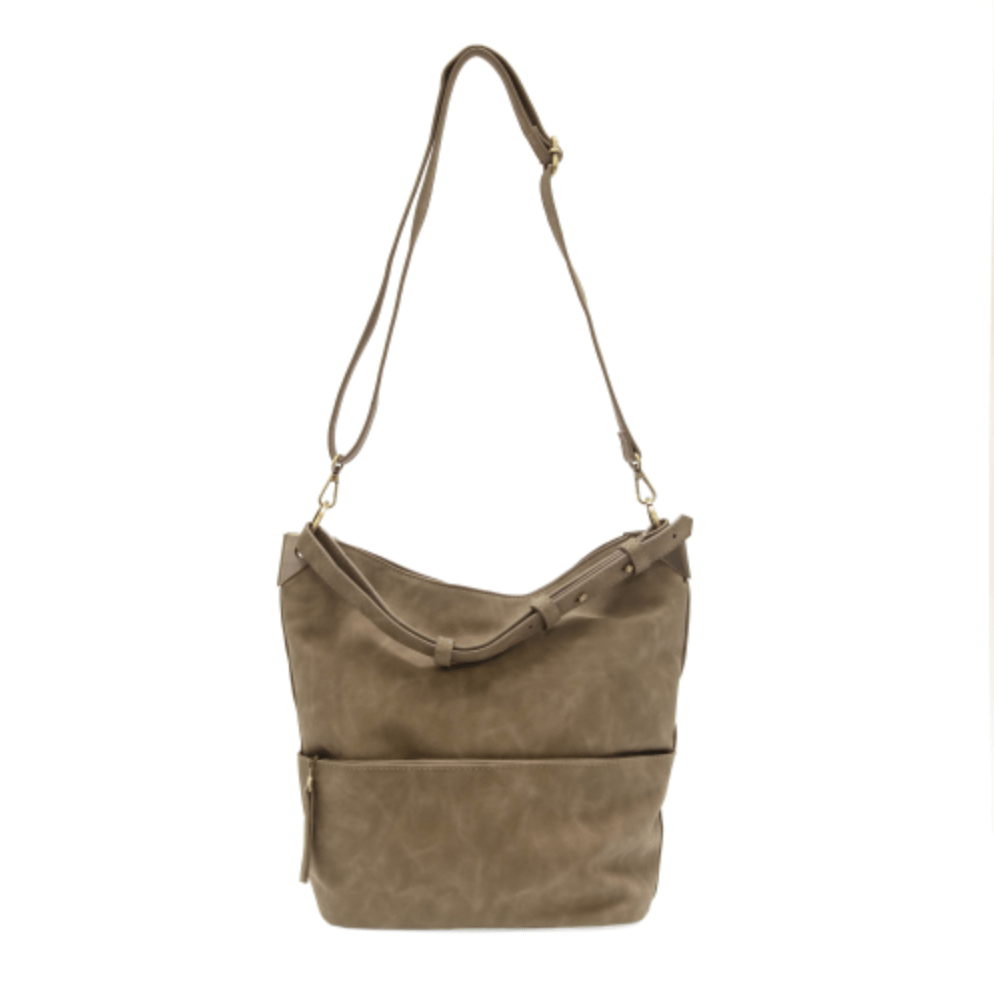 Darcy Zip Front Bucket Bag Purse - Lavender Hills BeautyJoy SusanL8183-00