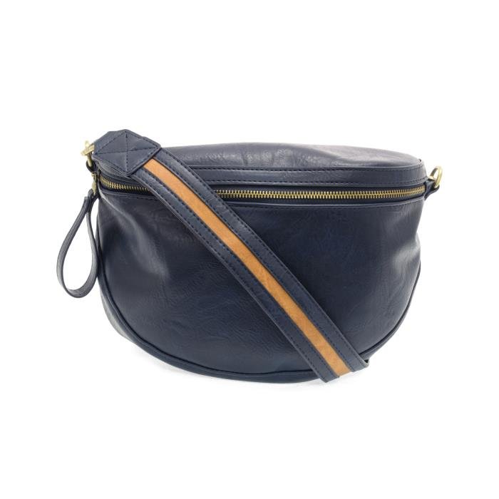 Laura Contrast Strap Sling Belt Bag - Lavender Hills BeautyJoy SusanL8242-57