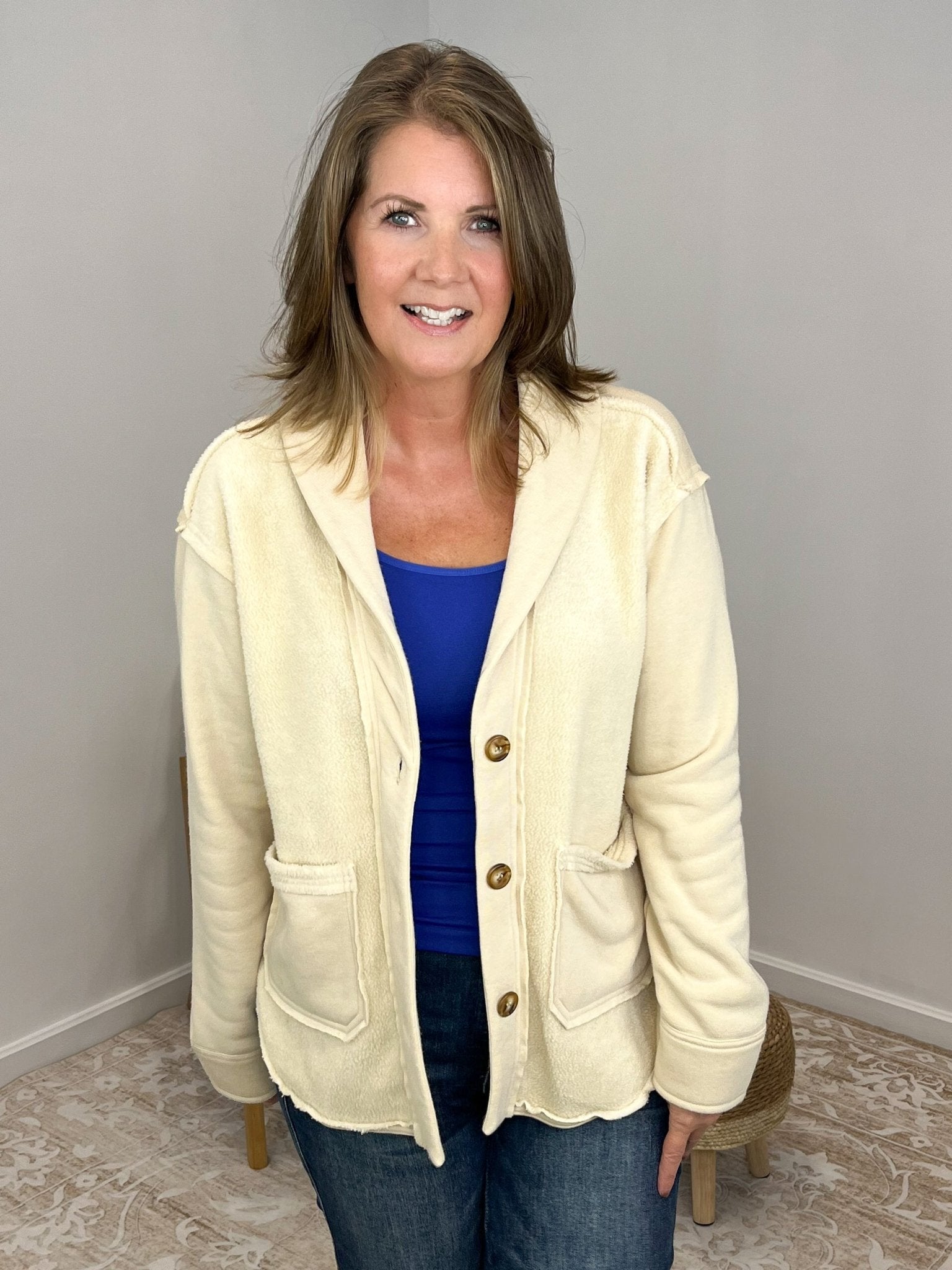 Cascade Jacket - Lavender Hills BeautyHem & Thread