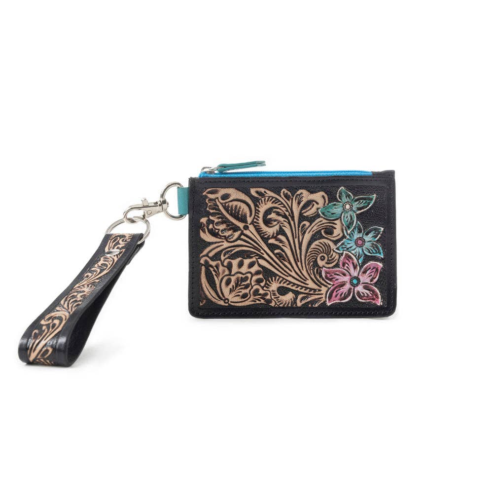 Pride of Prickly Pears Credit Card Holder - Black - Lavender HillsMyra BagS-11867