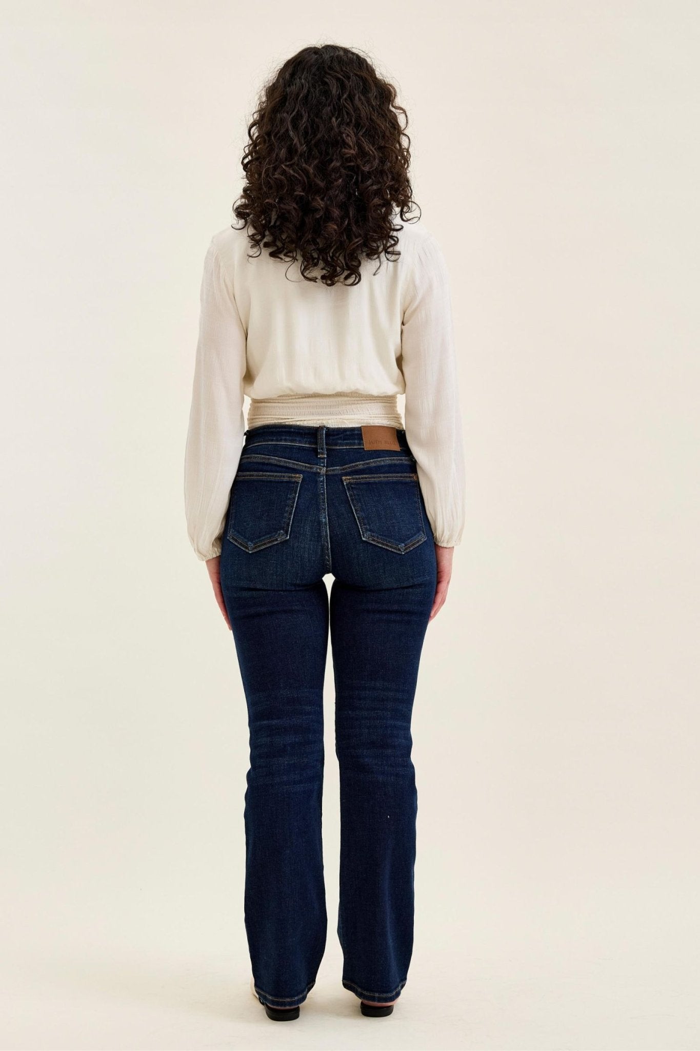 Judy Blue Petite Mid-Rise Dark Wash Bootcut Jeans - Lavender HillsJudy Blue82586-PT-REG-DK-1(25)