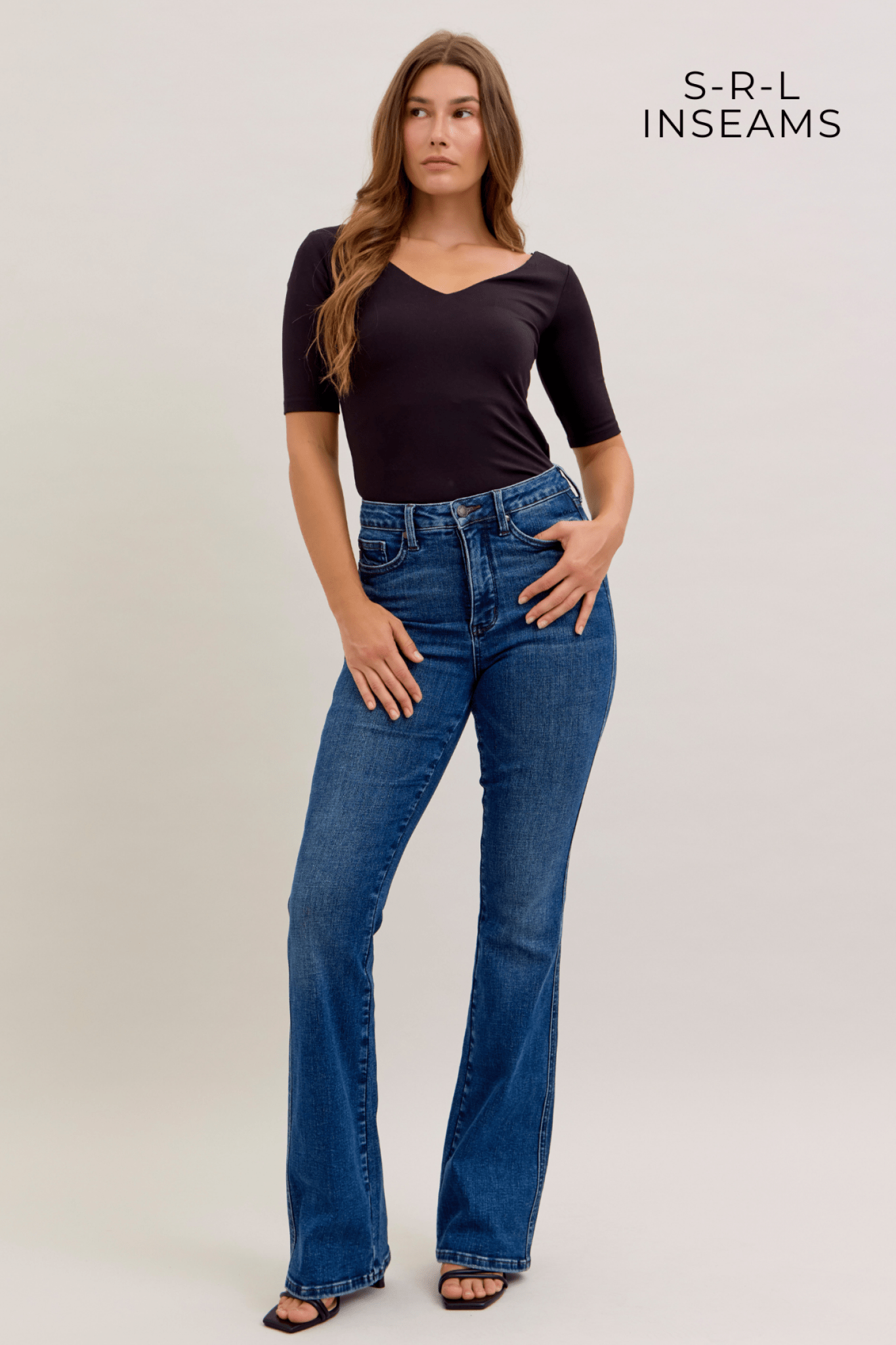 Judy Blue Flawless Fit Tummy Control High Rise Bootcut Jean - Short, Regular, Long Inseam - Lavender HillsJudy Blue88783REG-MD-SHORT-0(24)