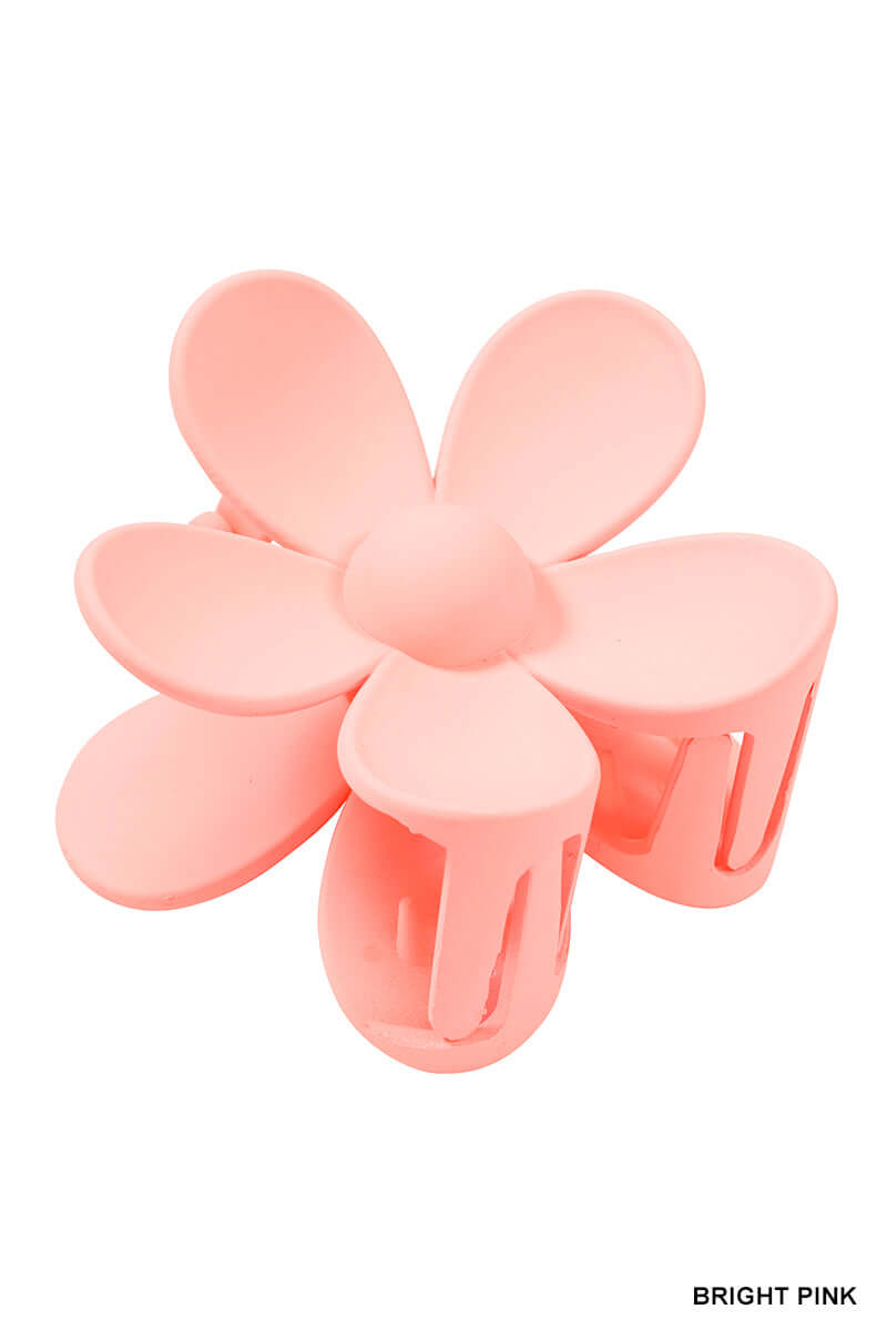 Flower Hair Claw Clip - 3 inch Lavender Hills Beauty
