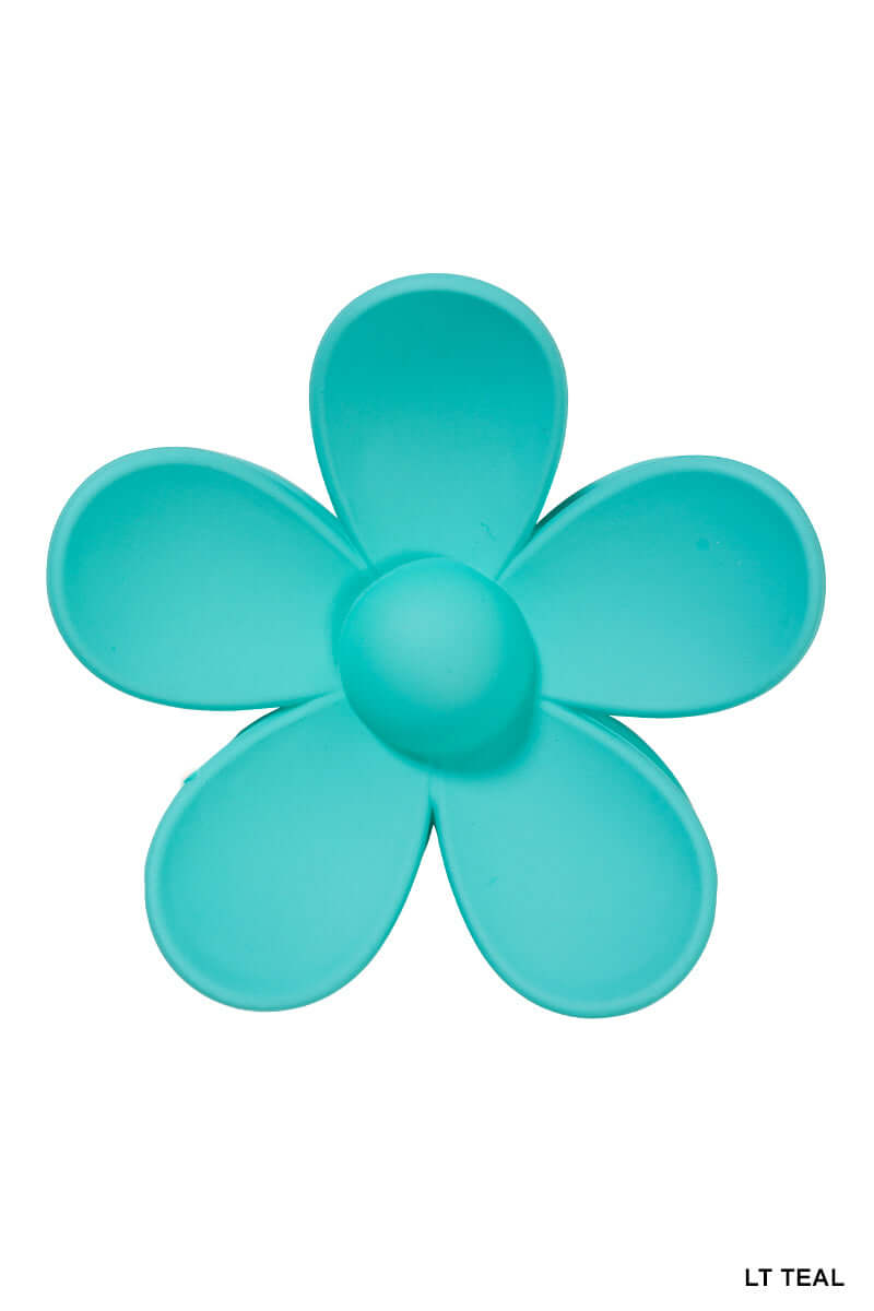 Flower Hair Claw Clip - 3 inch Lavender Hills Beauty