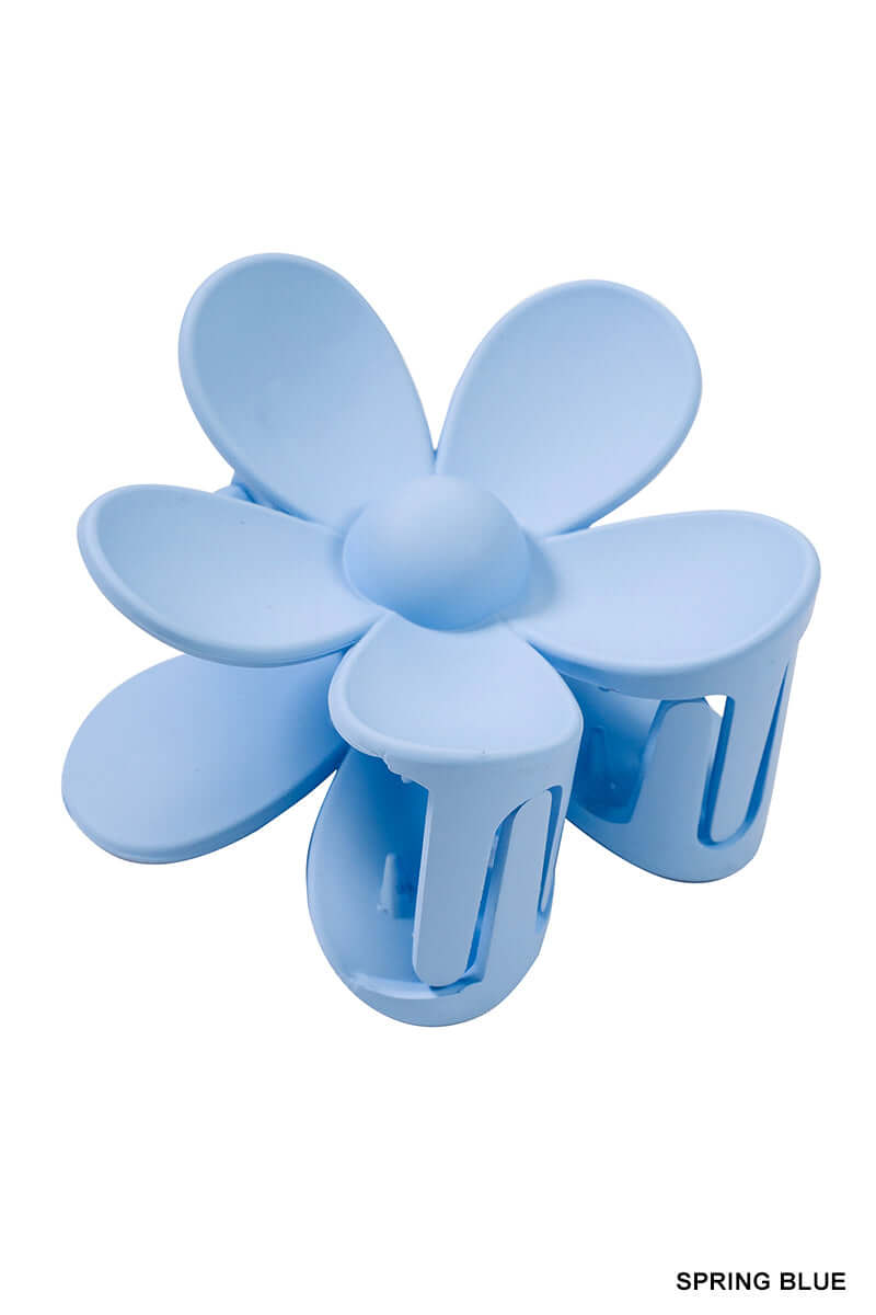 Flower Hair Claw Clip - 3 inch Lavender Hills Beauty