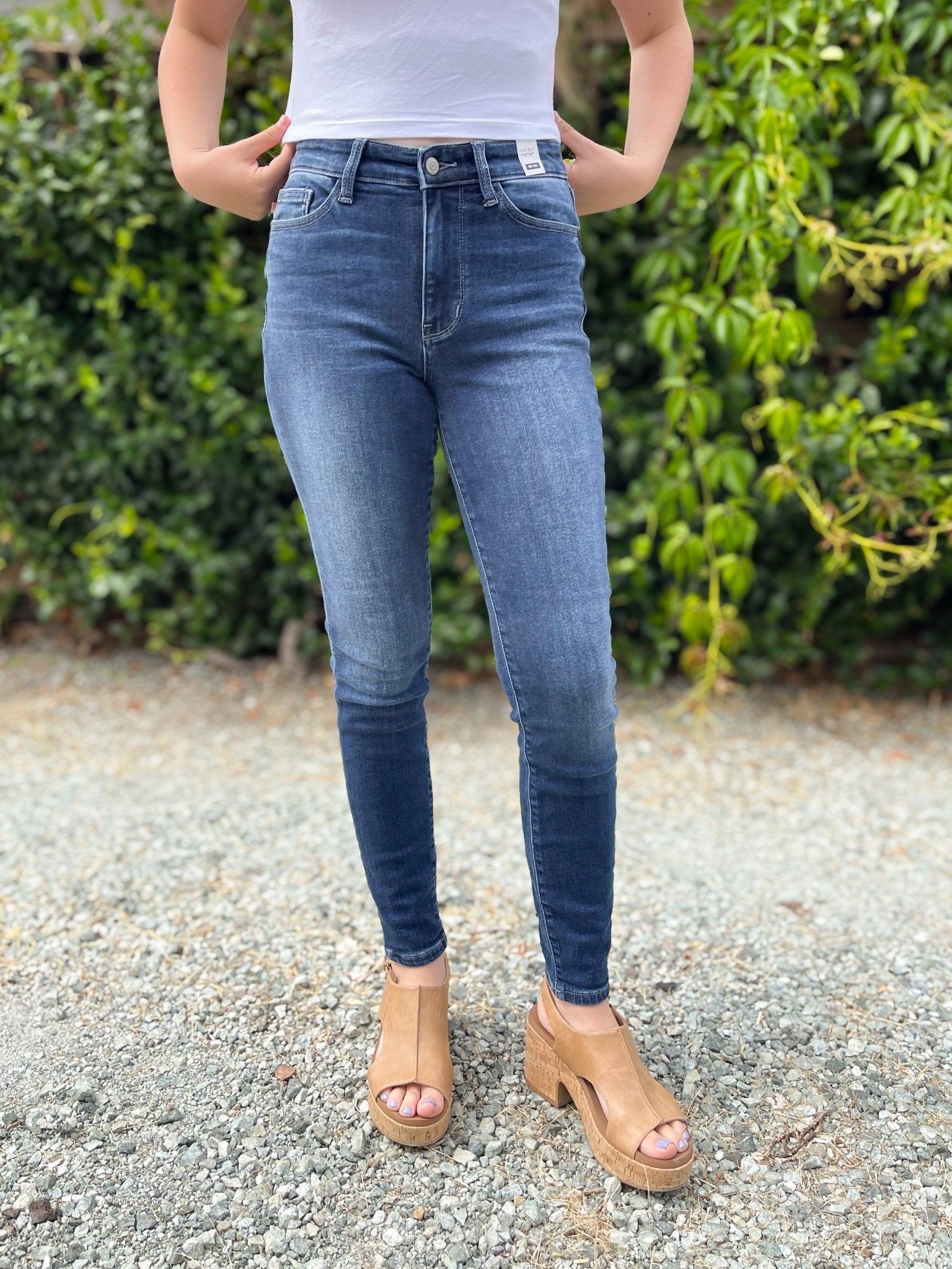 Judy Blue High-Rise Thermal Skinny Jeans