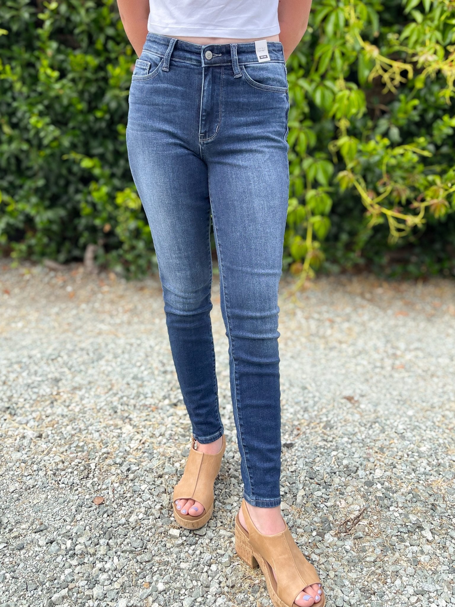Judy Blue High-Rise Thermal Skinny Jeans