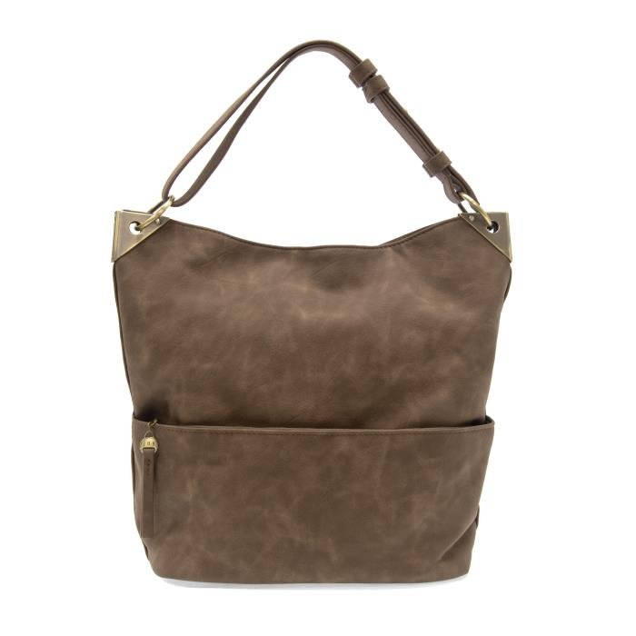 Darcy Zip Front Bucket Bag Purse - Lavender Hills BeautyJoy SusanL8183-15