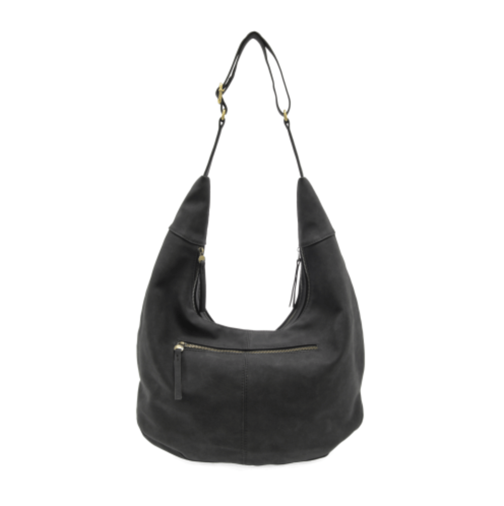 Rochelle Faux Suede Large Crescent Hobo - Lavender Hills BeautyJoy SusanL8245-83