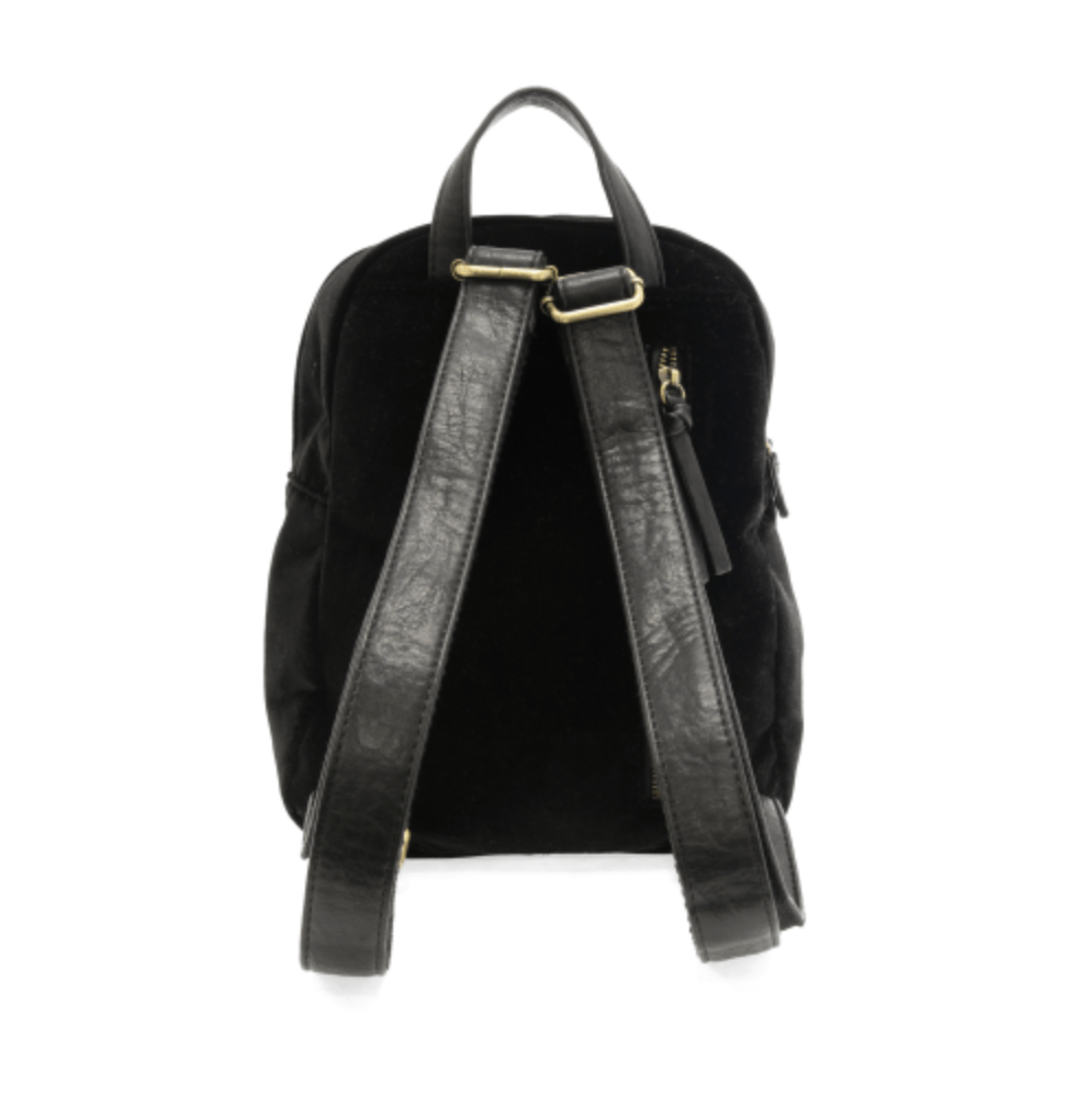 Frankie Velvet Backpack - Lavender Hills BeautyJoy SusanL8251-00