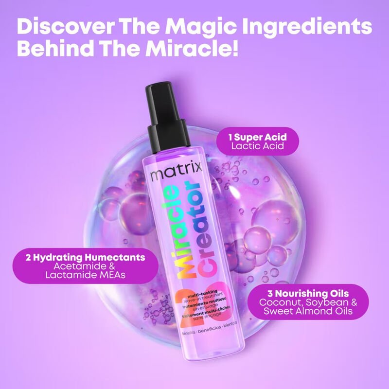 Matrix Miracle Creator Multi - Tasking Treatment Spray - Lavender Hills BeautyMatrixP1116710