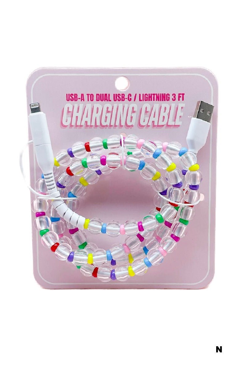3-in-1 Fast Charging Cable – Viral Universal Multi-Charger - Lavender HillsLavender Hills Beauty
