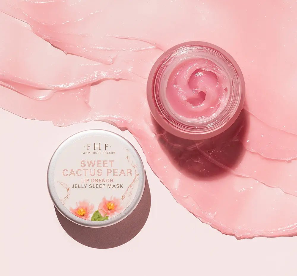 Sweet Cactus Pear Lip Drench Jelly Sleep Mask - Lavender Hills BeautyFarmhouse Fresh