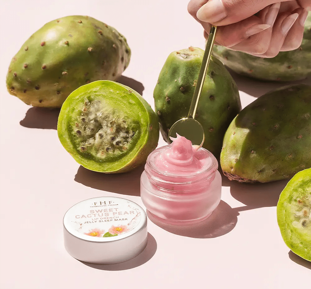 Sweet Cactus Pear Lip Drench Jelly Sleep Mask - Lavender Hills BeautyFarmhouse Fresh