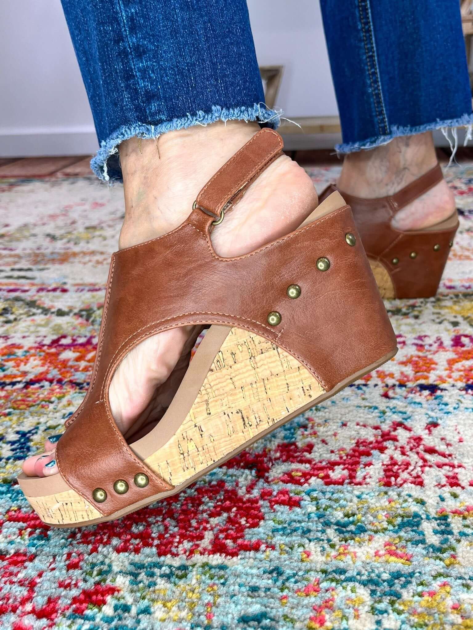 Corky's Footwear Tiffanee Wedge Sandal - Lavender Hills BeautyCorkys Footwear41 - 0266 - WHSK - 6