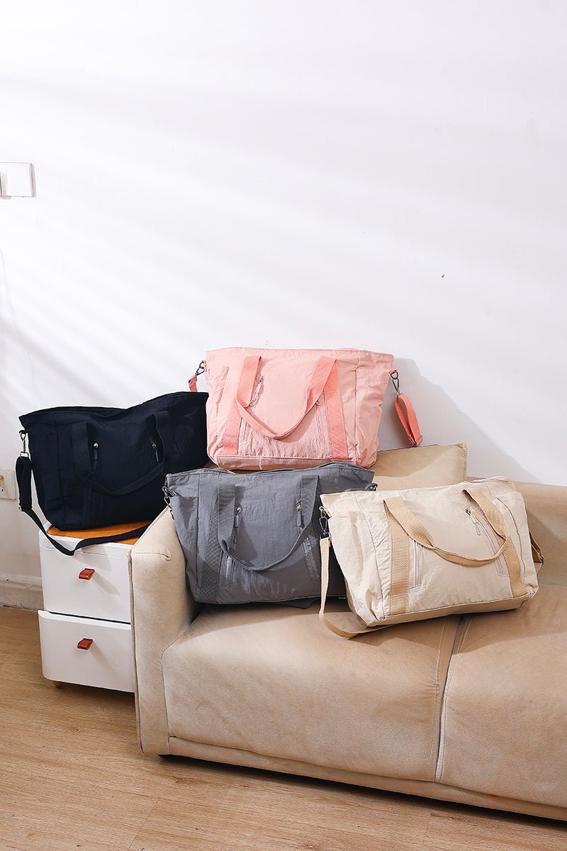 City Essentials Duffle Tote Bag - Lavender Hills BeautyZenana