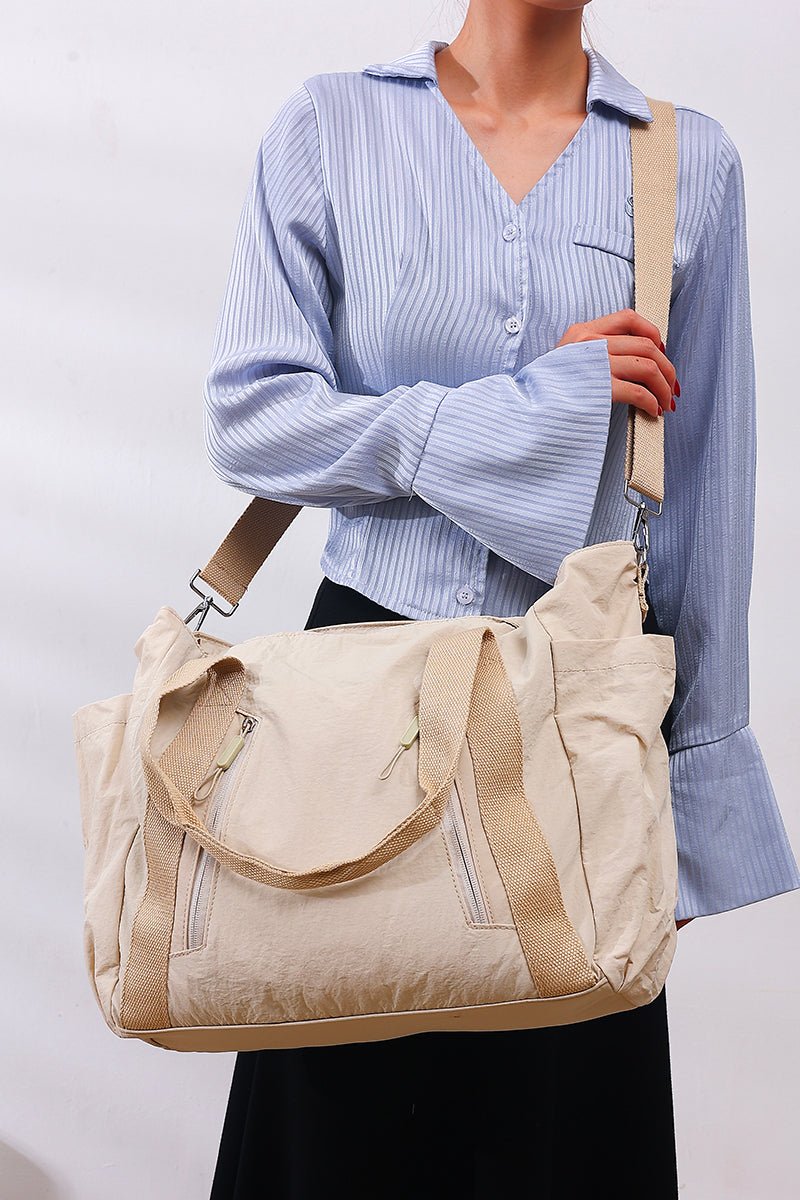 City Essentials Duffle Tote Bag - Lavender Hills BeautyZenana