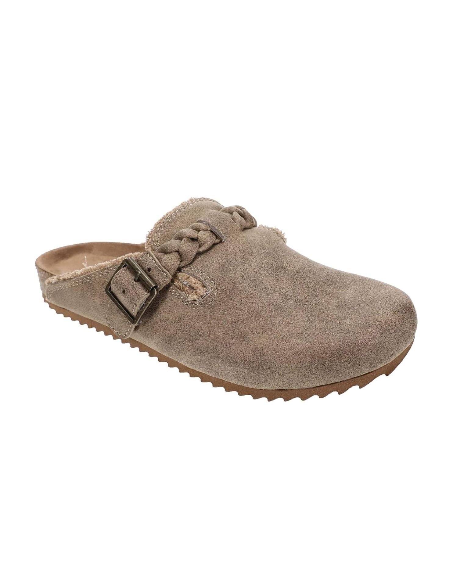 Very G Iris 3 Women’s Braided Slip-On Mule - Beige - Lavender HillsVery GVGFL0070-BGE-6