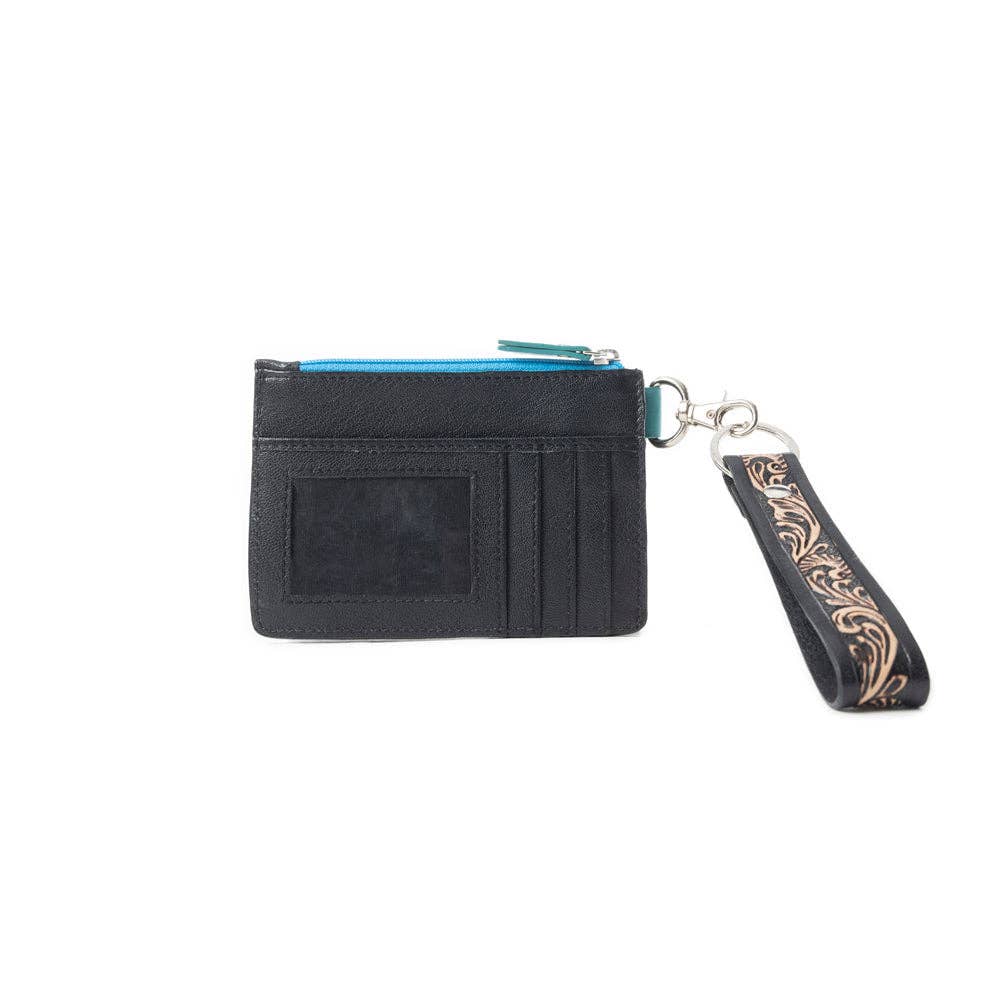 Pride of Prickly Pears Credit Card Holder - Black - Lavender HillsMyra BagS-11867