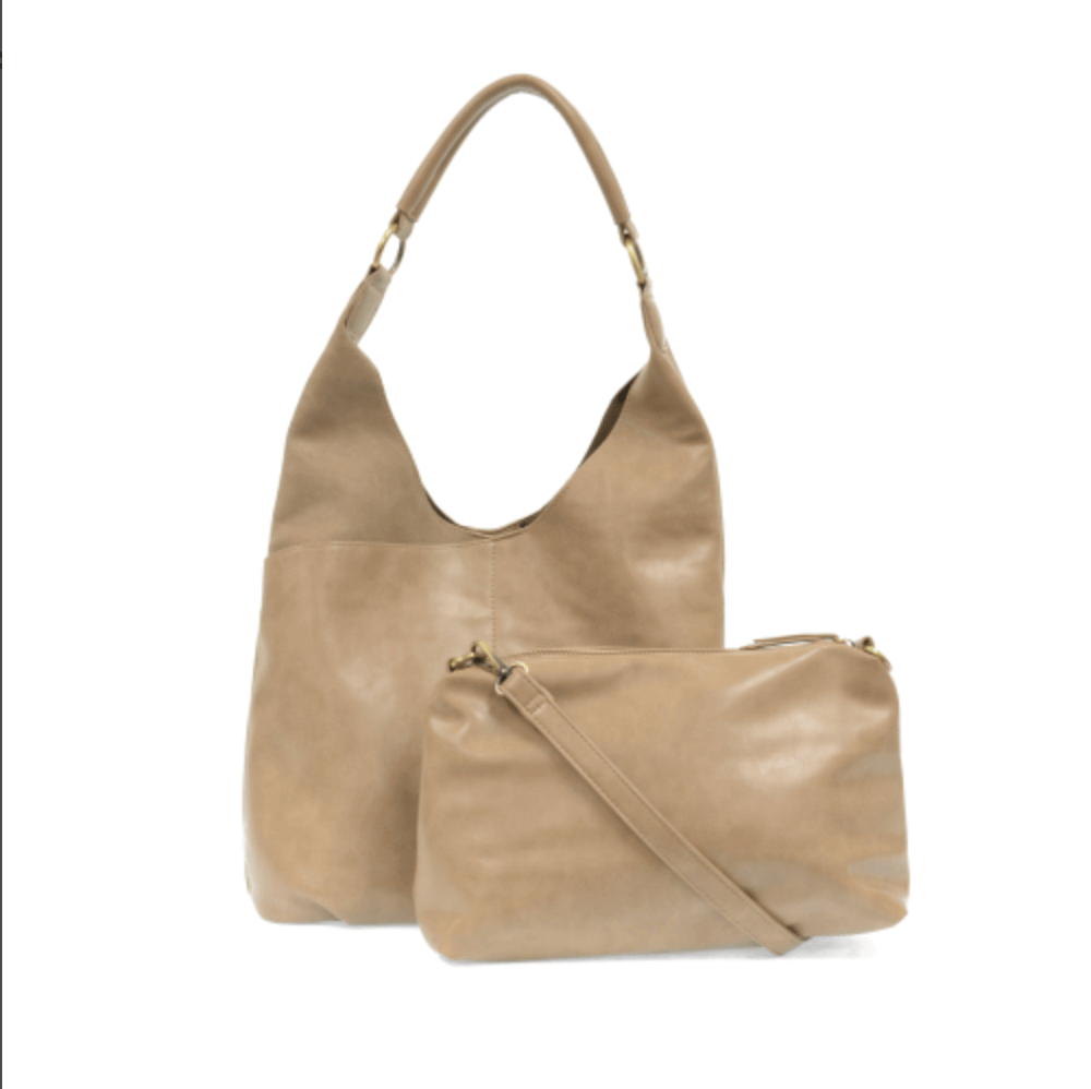 Dani Vintage Hobo Purse Handbag - Lavender Hills BeautyJoy SusanL8092 - 17