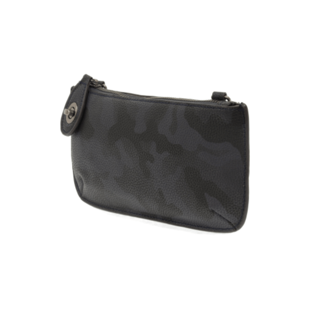 Camo Mini Wristlet Crossbody Purse Clutch - Lavender Hills BeautyJoy SusanL8098-07