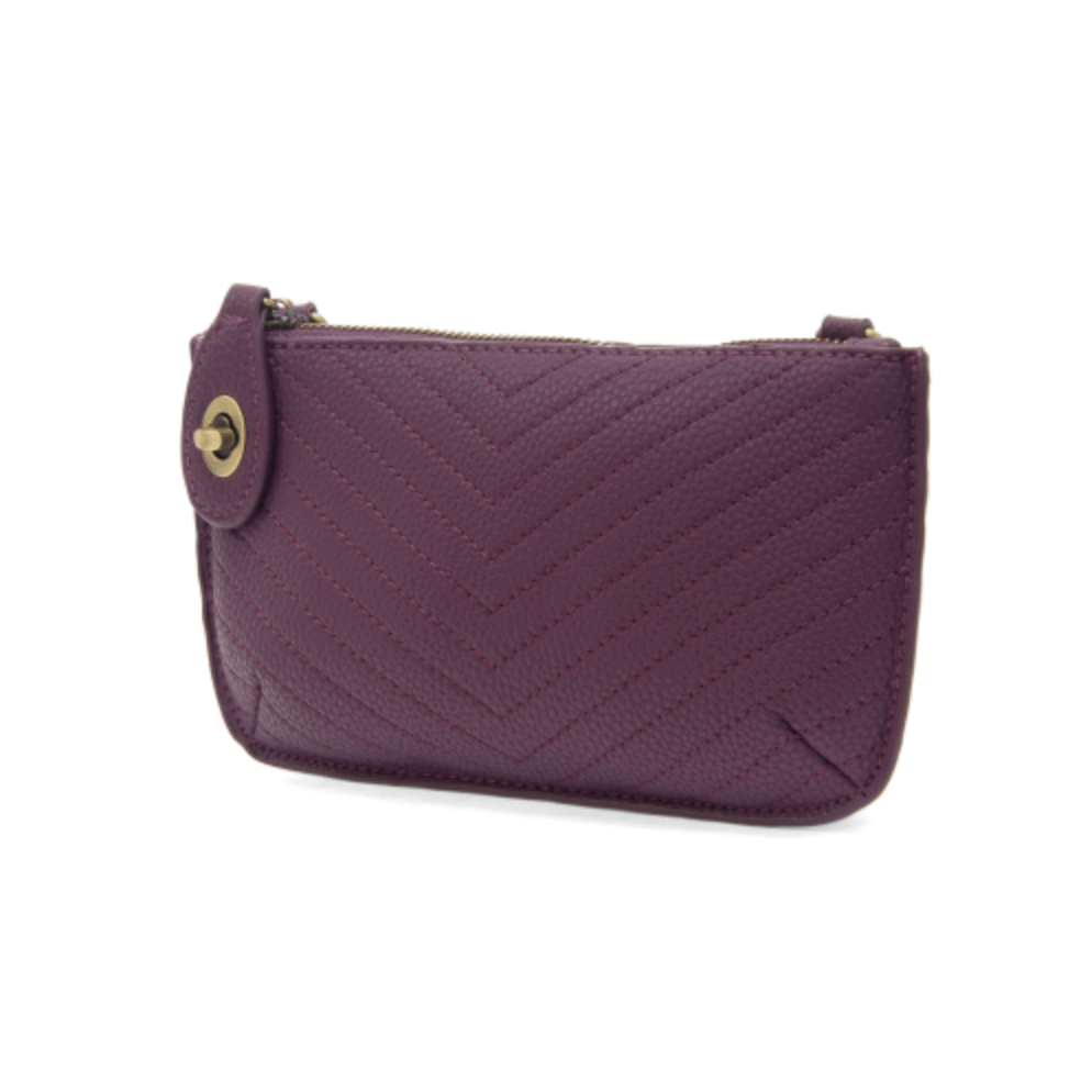 Quilted Mini Wristlet Crossbody Purse Clutch - Lavender Hills BeautyJoy SusanL8178-67