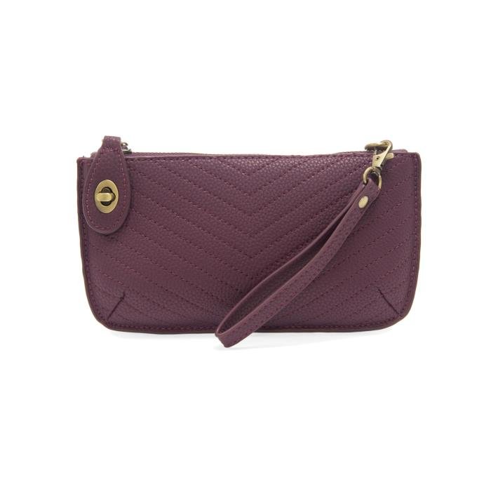 Quilted Mini Wristlet Crossbody Purse Clutch - Lavender Hills BeautyJoy SusanL8178-18