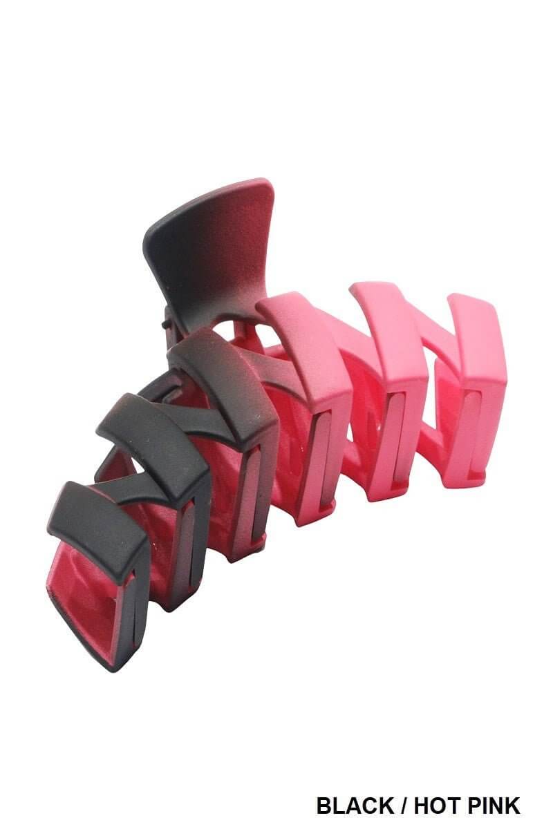 Zig Zag Ombre Hair Claw Clip - 4.5 inch - Lavender Hills BeautyLavender Hills Beauty